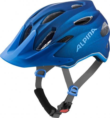 ALPINA Cyklistická prilba Carapax JR modrá