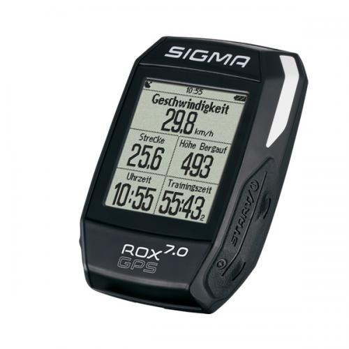 SIGMA Cyklocomputer ROX 7.0 GPS čierny s GPS a výškomerom