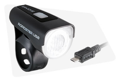 SIGMA Svetlo predné ROADSTER USB 25 Lux
