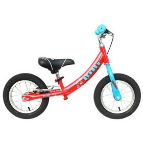 MAX1 Detský odrážací bicykel BIBI červený pre deti od 3-5 rokov