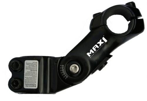 MAX1 Predstavec nastaviteľný 90/25,4mm čierny