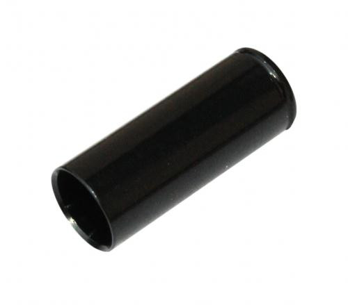 MAX1 Koncovka bowdenu CNC Alu, 5mm, utesnená čierna – 100ks balenie 100 ks