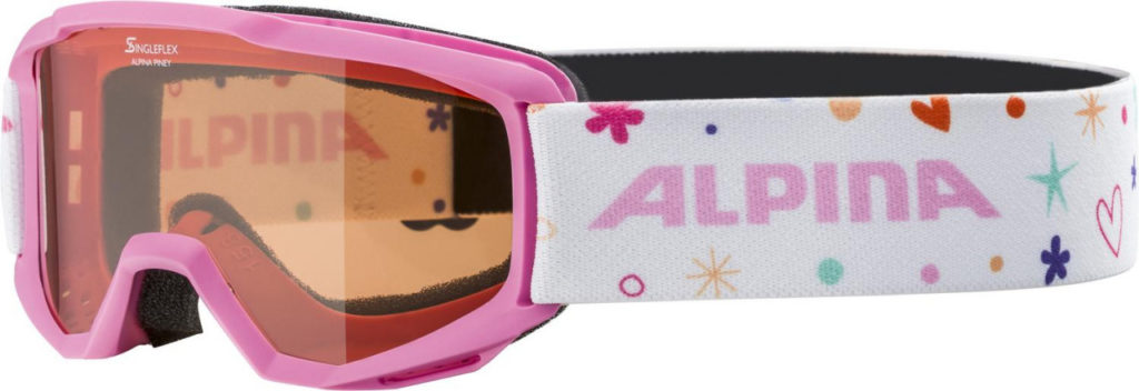 Lyžiarske okuliare detské Alpina PINEY ružové