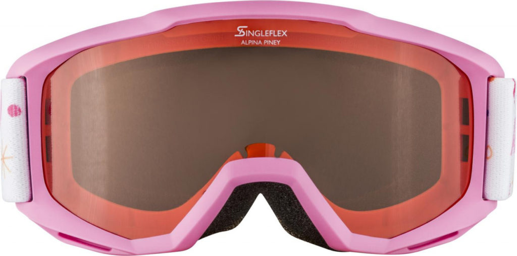 Lyžiarske okuliare detské Alpina PINEY ružové