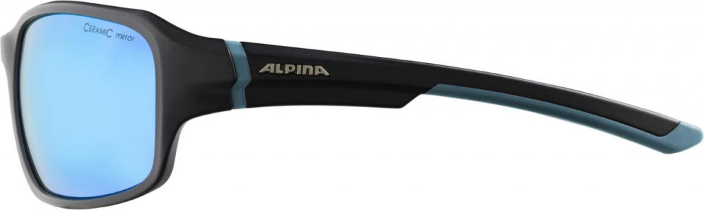 ALPINA Okuliare LYRON čierno-dirtblue, modré sklá