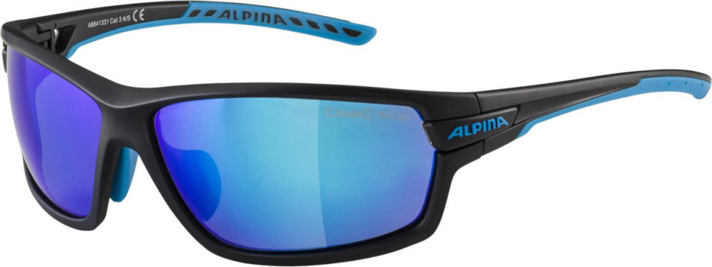 ALPINA Cyklistické okuliare TRI-SCRAY 2.0 čierno-cyan, vymeniteľné sklá