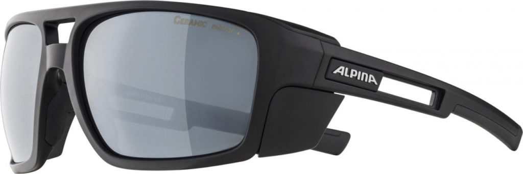 ALPINA Ľadovcové okuliare SKYWALSH CM+ čierne matné