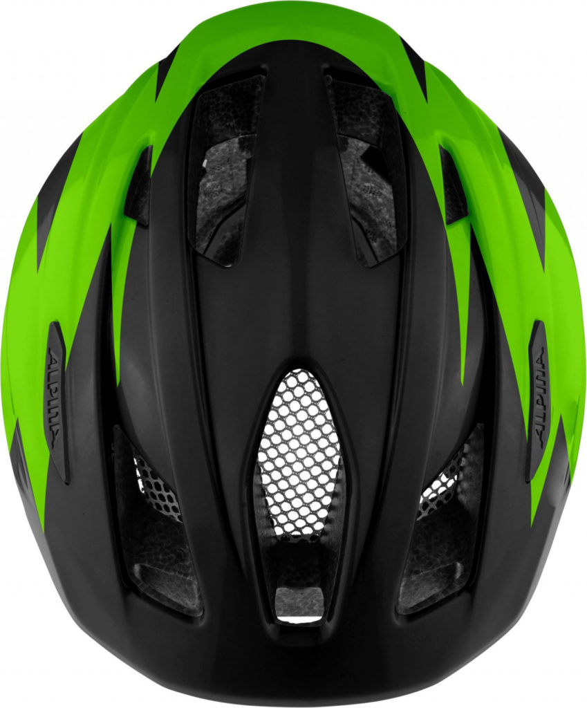 ALPINA Cyklistická prilba PICO čierno-zelená