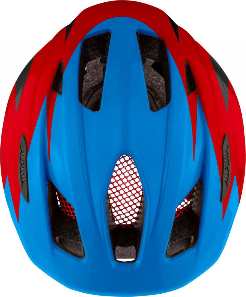 ALPINA Cyklistická prilba PICO modro-červeno-čierna