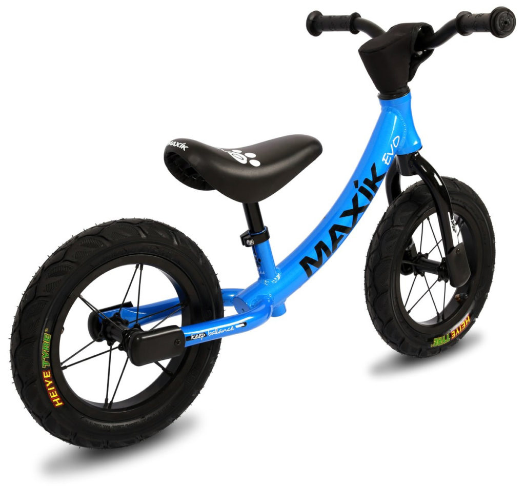 MAX1 Detský odrážací bicykel Maxík modrý pre deti od 3-5 rokov