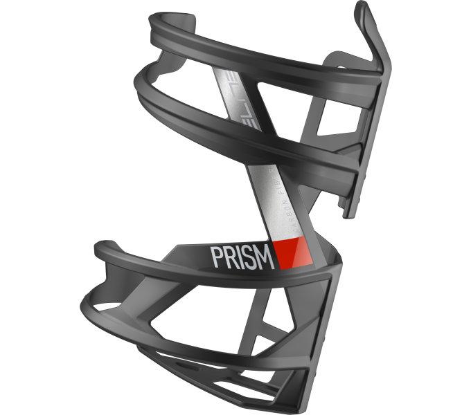 Košík PRISM L CARBON čierno/červený matný