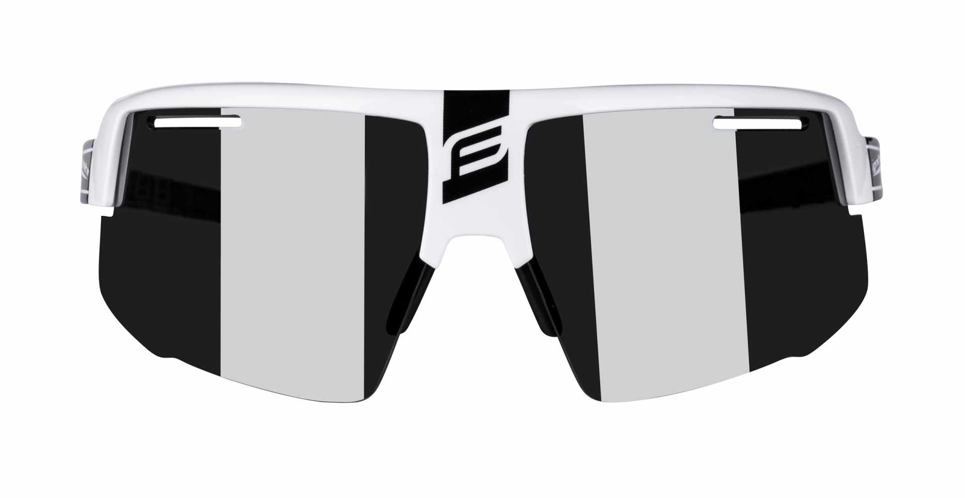brýle FORCE IGNITE, bílo-černé, černá skla