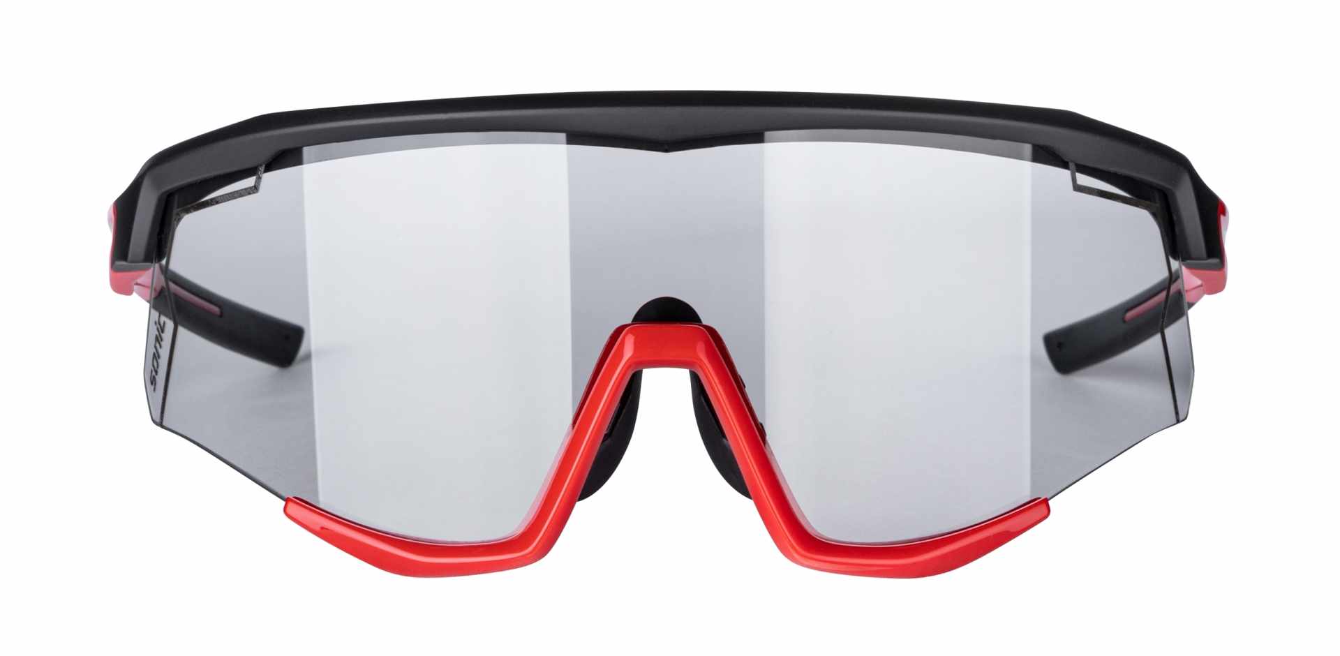 brýle FORCE SONIC černo-črv., fotochromatické sklo